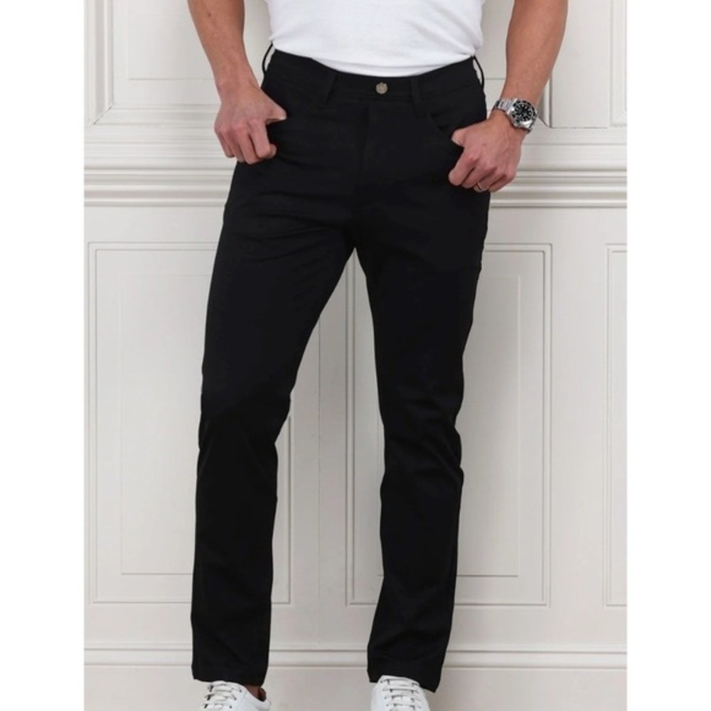 NWT Collars‎ and Co CEO Tech Pull On Pants Navy Size 38x30